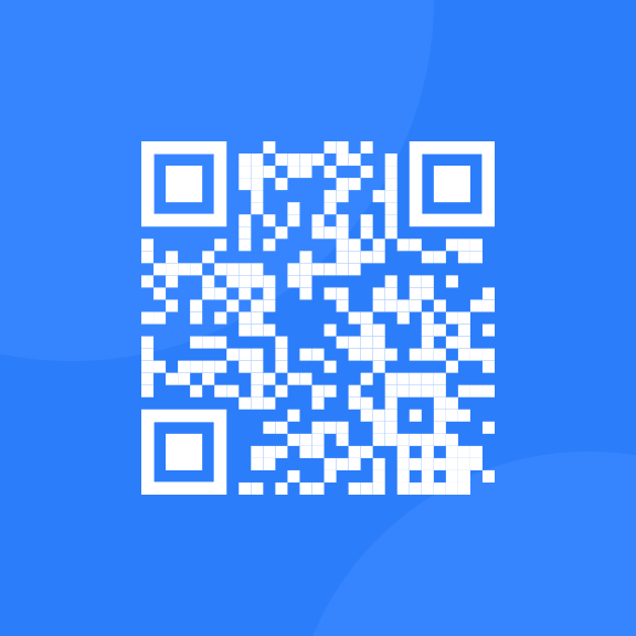 image of the QR code which when scanned will give access to Frontend Mentor